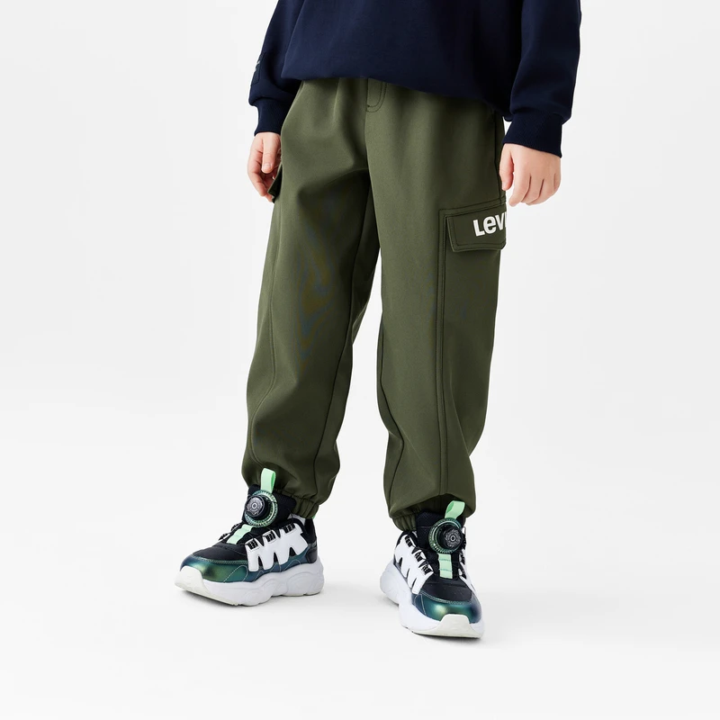 Levi's李维斯儿童百搭宽松休闲裤男童工装童装长裤LVN-WP-L906