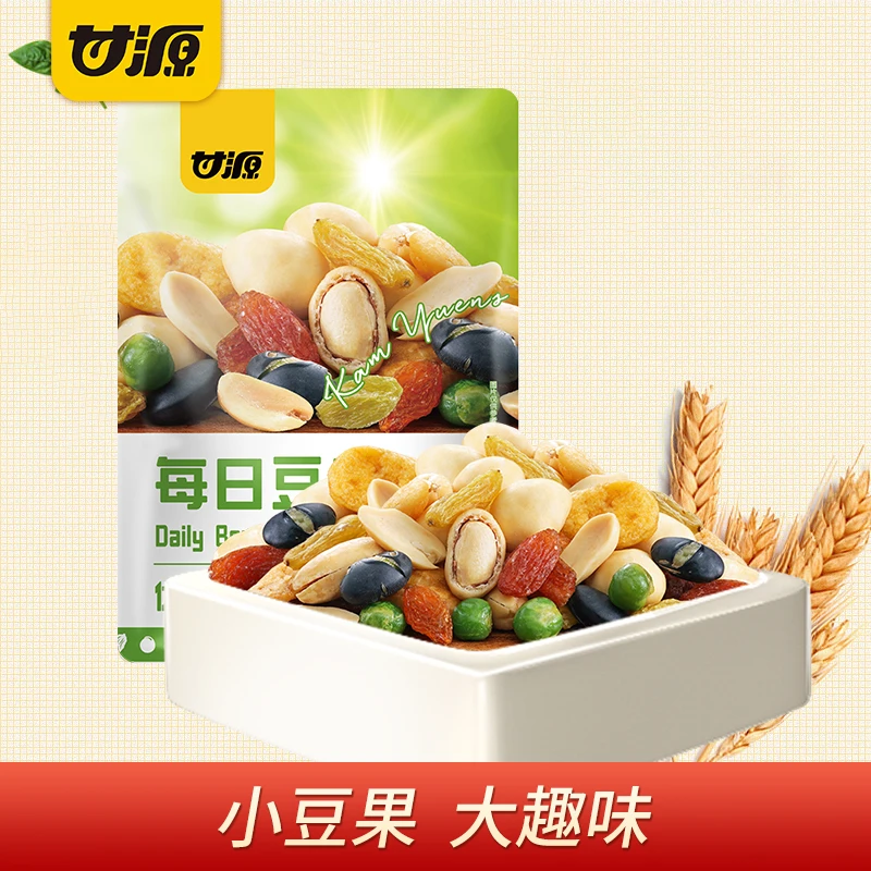 KAM YUEN/甘源综合果仁每日坚果缤纷豆果休闲零食腰果干果小包装