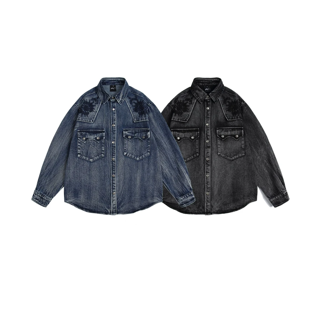 【超越穿搭】国风时尚百搭男女同款牛仔外套