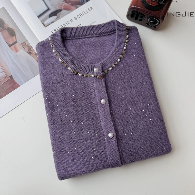 B965长袖上衣针织毛衣上衣女