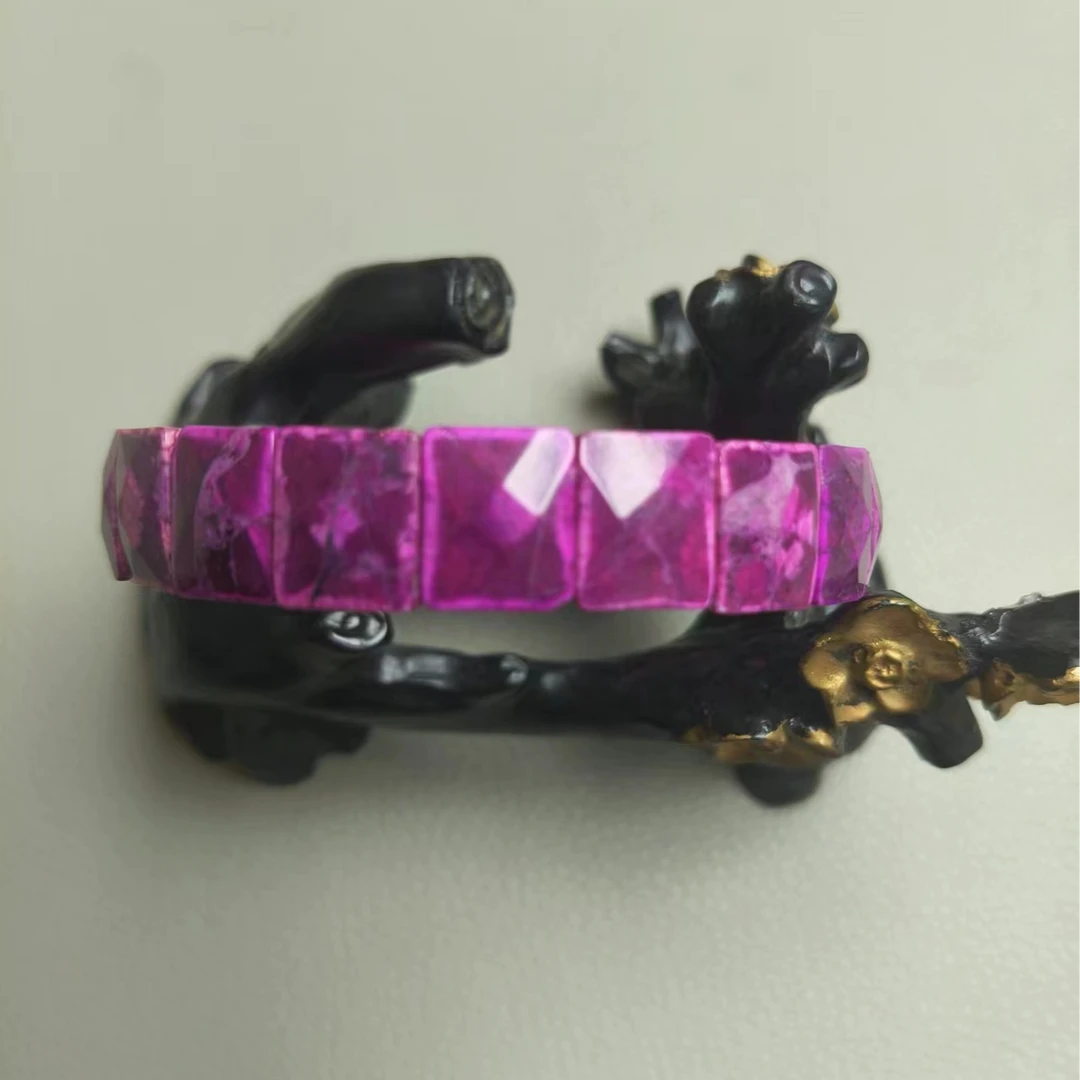 【阳阳推荐手链】 丝绒 刻面手牌 S101