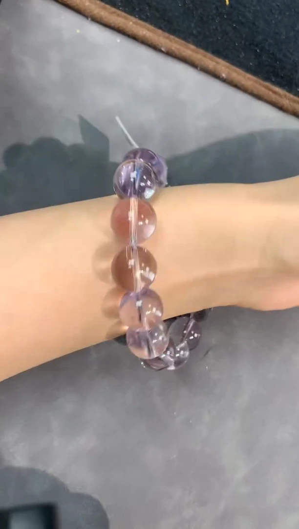 【闪购商品】紫晶手链未镶嵌151号玻利维亚紫水晶单圈14mm