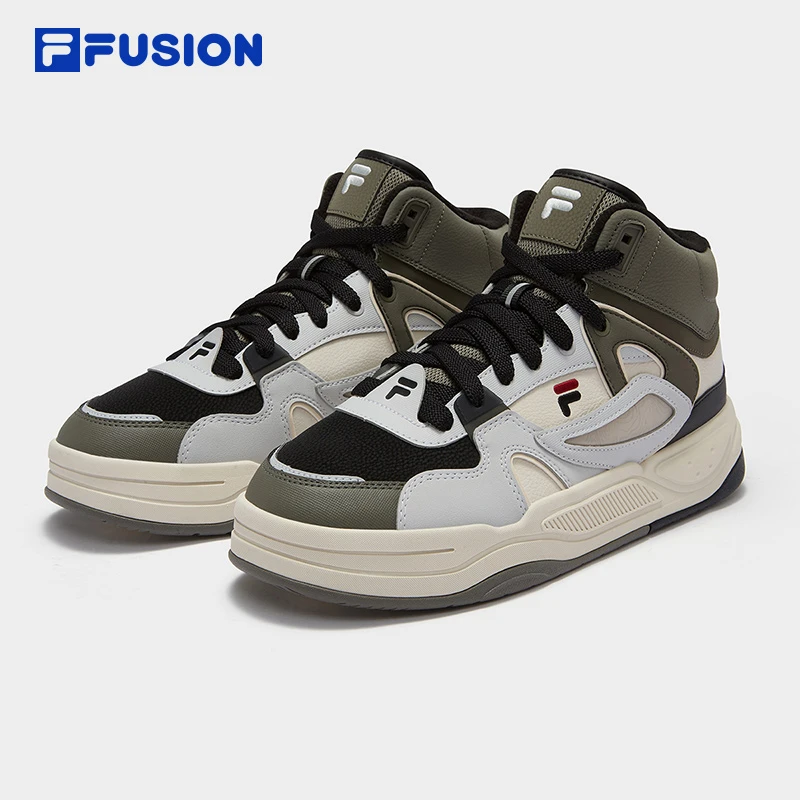 Fila/斐乐【加绒款】冬季保暖酷板鞋2代中帮休闲板鞋男T12WM442908F