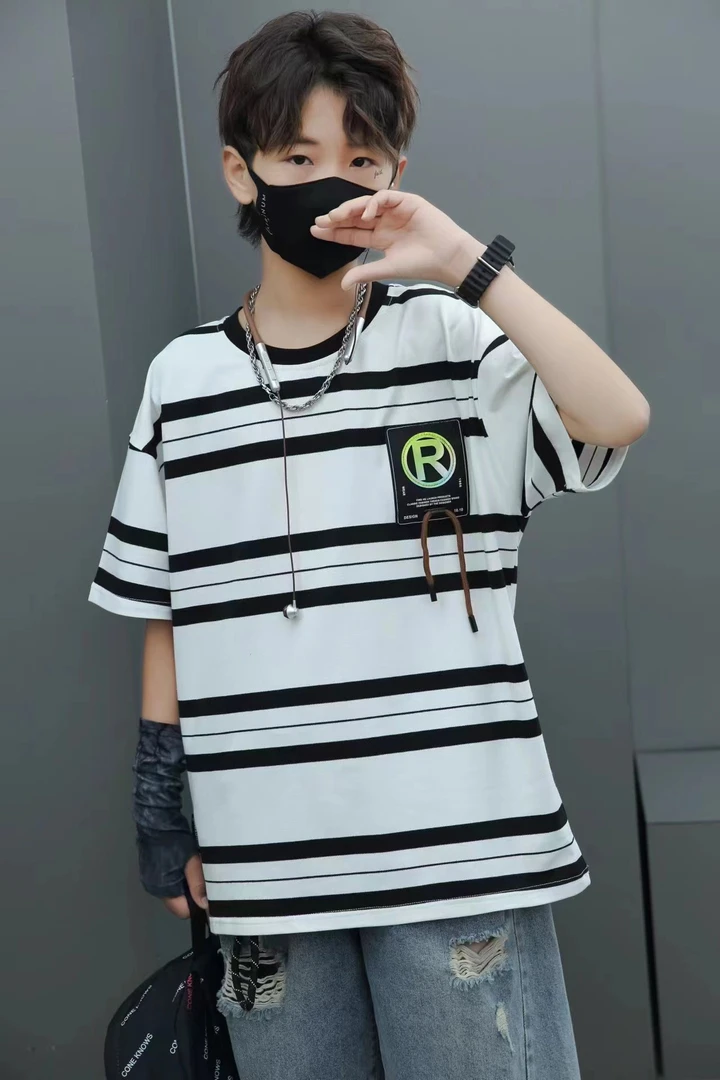 2件组合【651-699】2024夏款潮童 短袖短裤