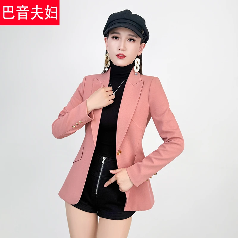 【换季清仓】小西装外套女秋女神范气质休闲洋气小个子修身显瘦西服