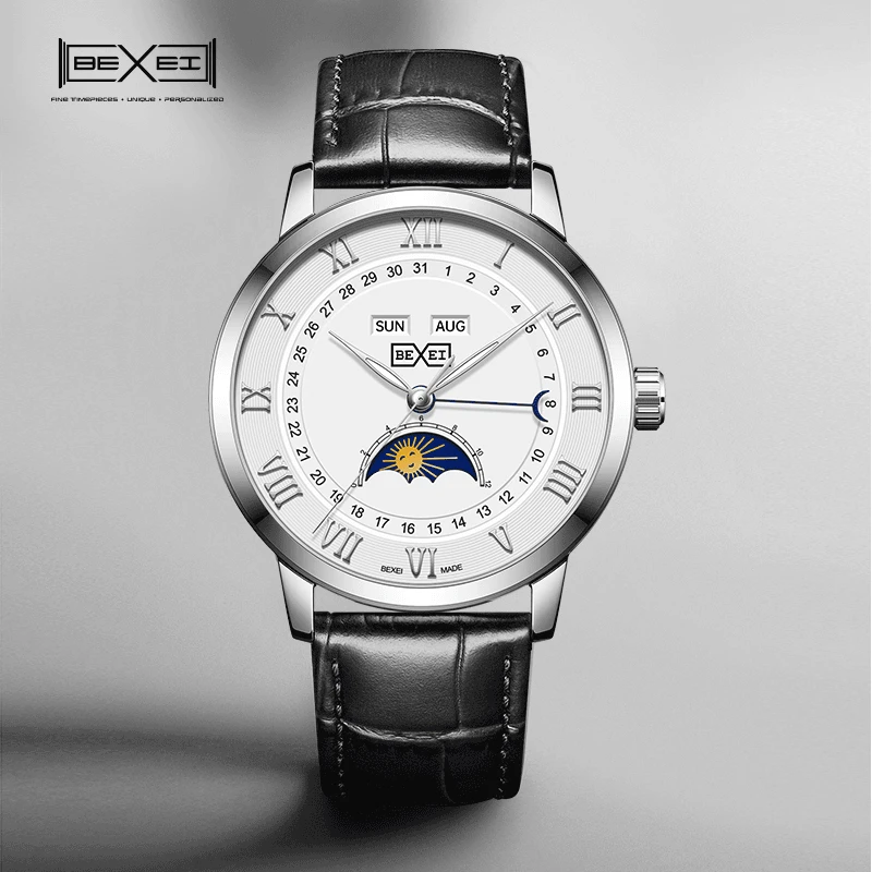 BEXEI/彼赛黎明之光系列全自动男士机械腕表