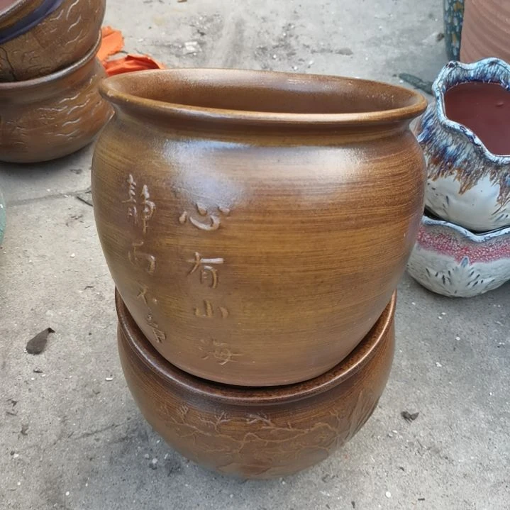 红陶20CM以下口20高17
