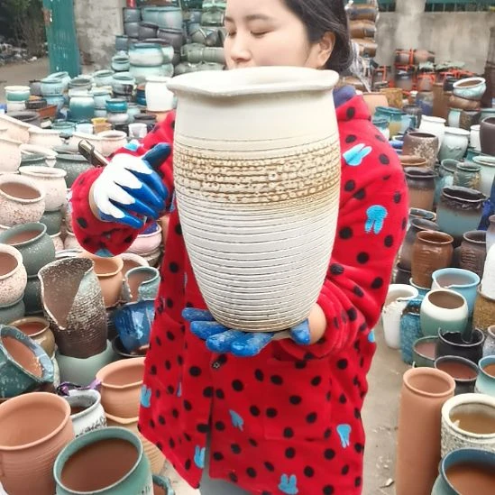 红陶口20高30一个盆子