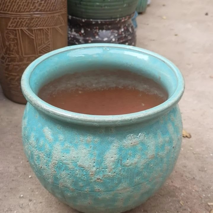 红陶20CM以下口20高20瑕疵