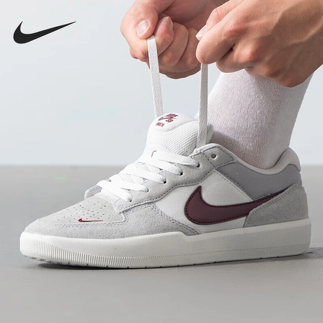 Nike耐克正品2024新款男女同款低帮休闲防滑板鞋FQ7637-001