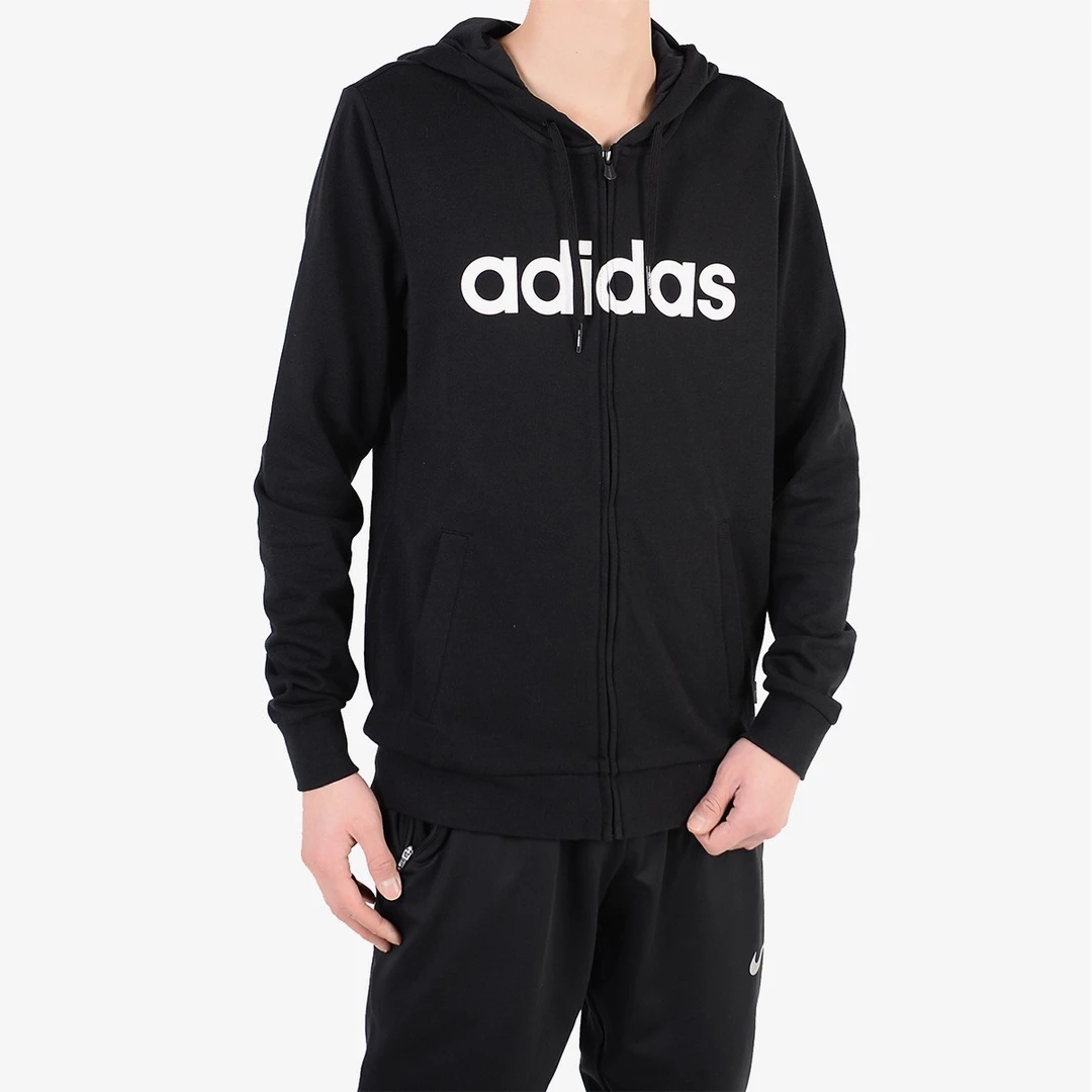 Adidas阿迪高能感达斯正品男新款运动服休闲连帽夹克外套CD3182