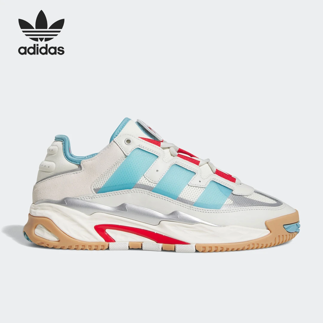 Adidas阿迪达斯正品三叶草男女时尚耐磨情侣运动休闲鞋FZ5798