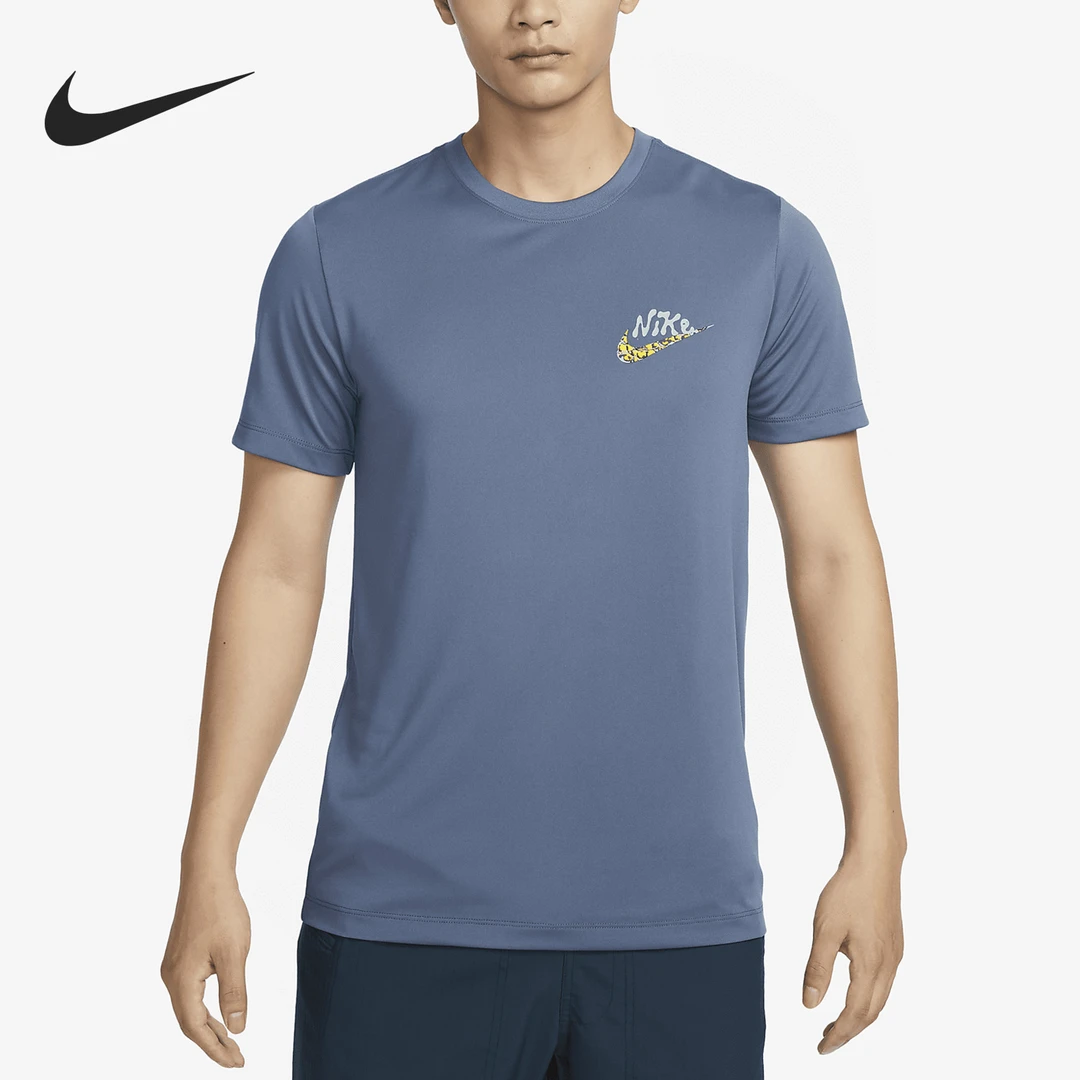 Nike/耐克正品2023新款男子印花潮流休闲短袖T恤FJ2372-491