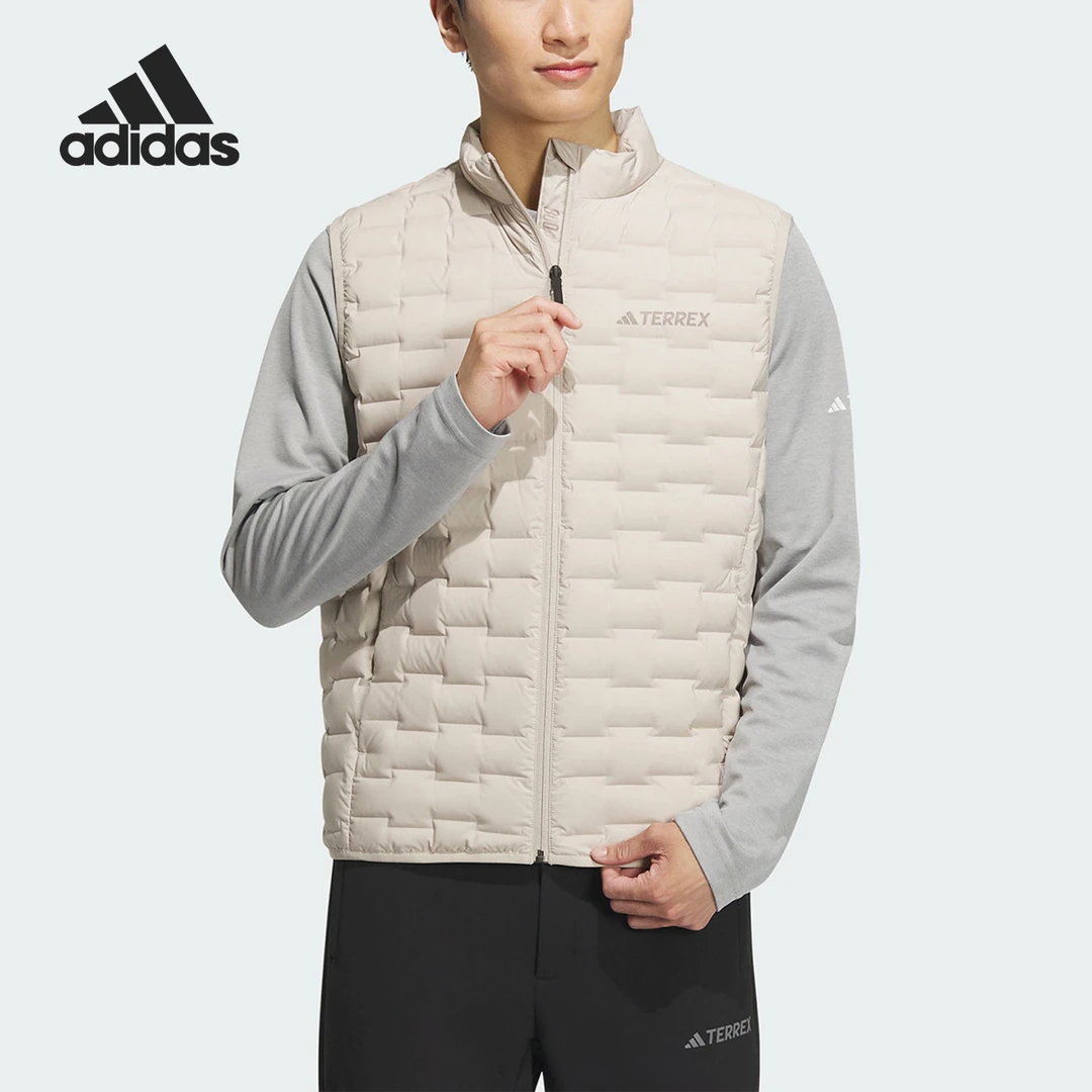 Adidas/阿迪达斯正品2023秋季新款男子运动羽绒马甲IT8696