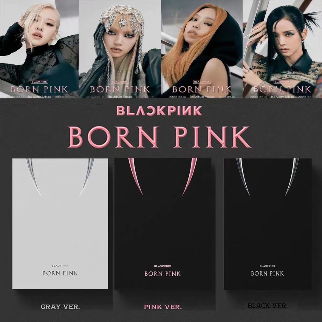 【现货秒发】BLACKPINK正规二辑粉墨正版专辑 BORN PINK 无特典
