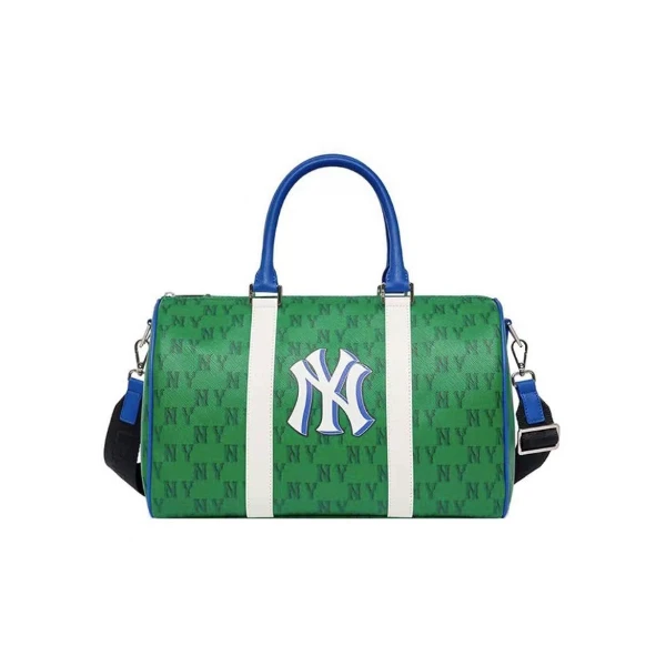 MLB时尚双面印花复古老花单肩斜跨手提包男女同款 S236