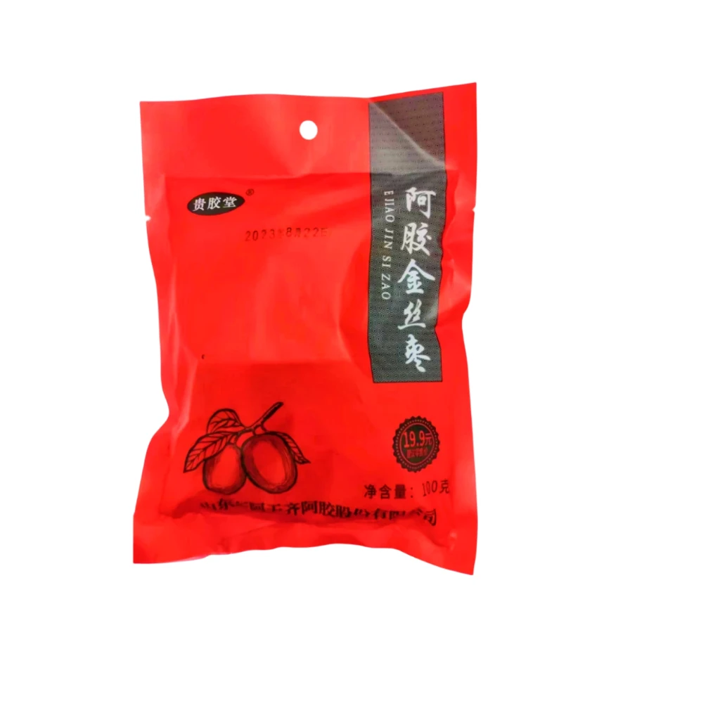 【回馈粉丝】山东东阿贵胶堂阿胶金丝枣100克/袋，到手5袋【XY】