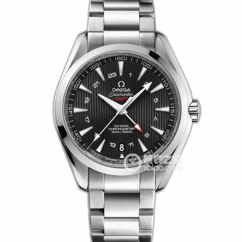 99新 Omega/欧米茄 23年海马150GMT/43表径公价58500黑腕表奢诚汇