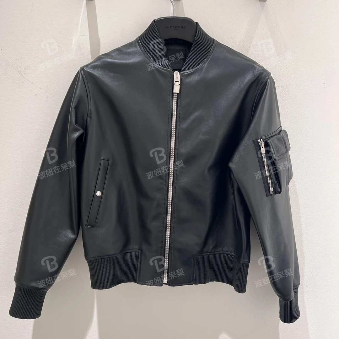 全新未使用 Givenchy/纪梵希 男士皮衣
