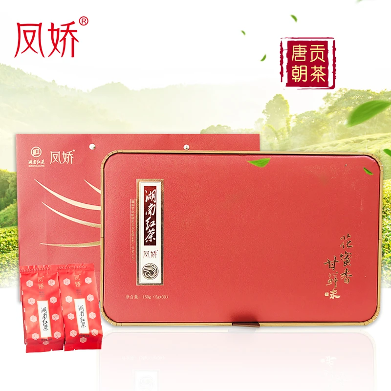 凤娇正宗湖南红茶 蜜香型红茶150g礼盒装送长辈