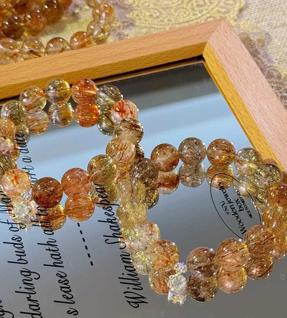 KA28 落日墨尔本 黑金超七手串