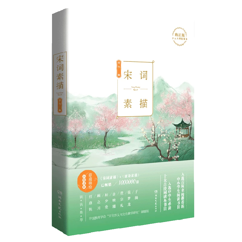 （瑕疵普通书）畅销百万册增值纪念版《宋词素描》