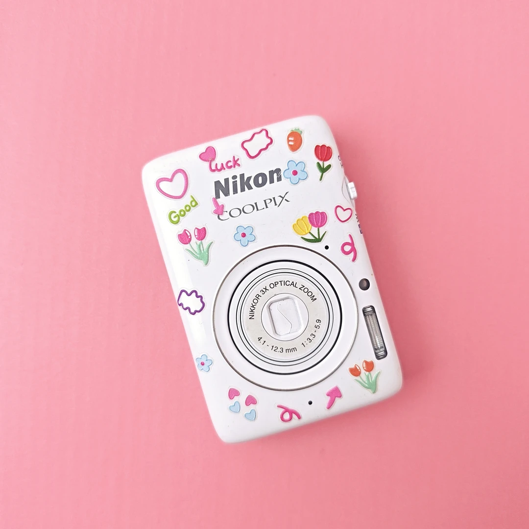 9新 Nikon/尼康 s02 屏幕微瑕 出片正常 ccd数码相机