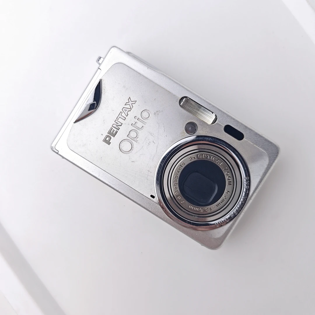 9新 Pentax/宾得 s7 喵喵机 700万像素3倍变焦 低饱和 配件齐全