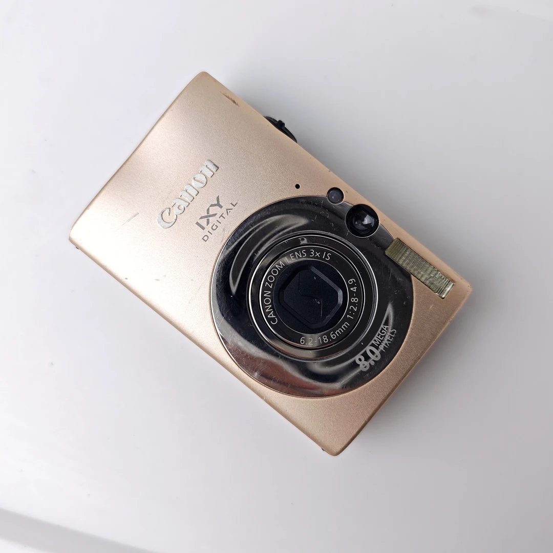 9新 Canon/佳能 ixus80 屏幕微瑕 不影响出片 配件齐全