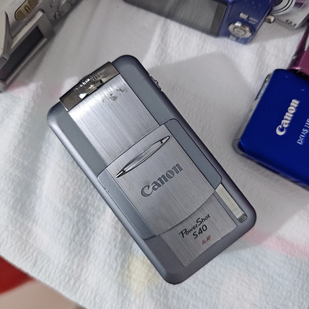 9新 Canon/佳能 s40 重工面包机 复古 自备cf卡读卡器