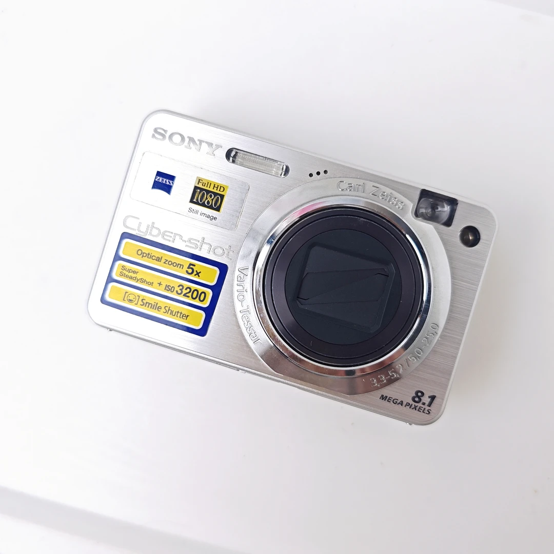 9新 Sony/索尼 w150 色彩鲜艳 810万像素5倍变焦 ccd数码相机