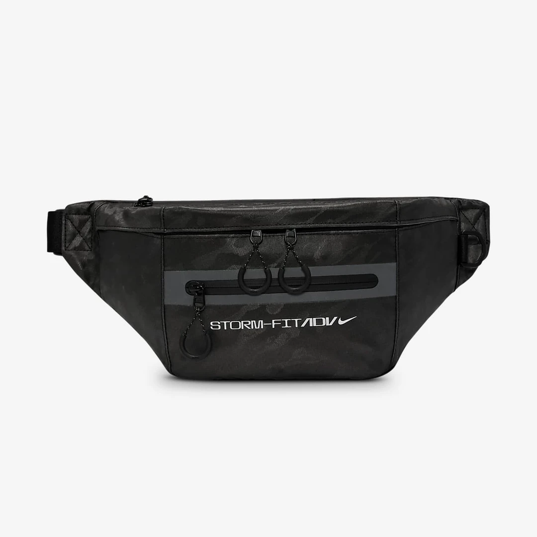 NIKE/耐克男女休闲便携收纳可调节斜跨包运动腰包 FZ6370010 #HB