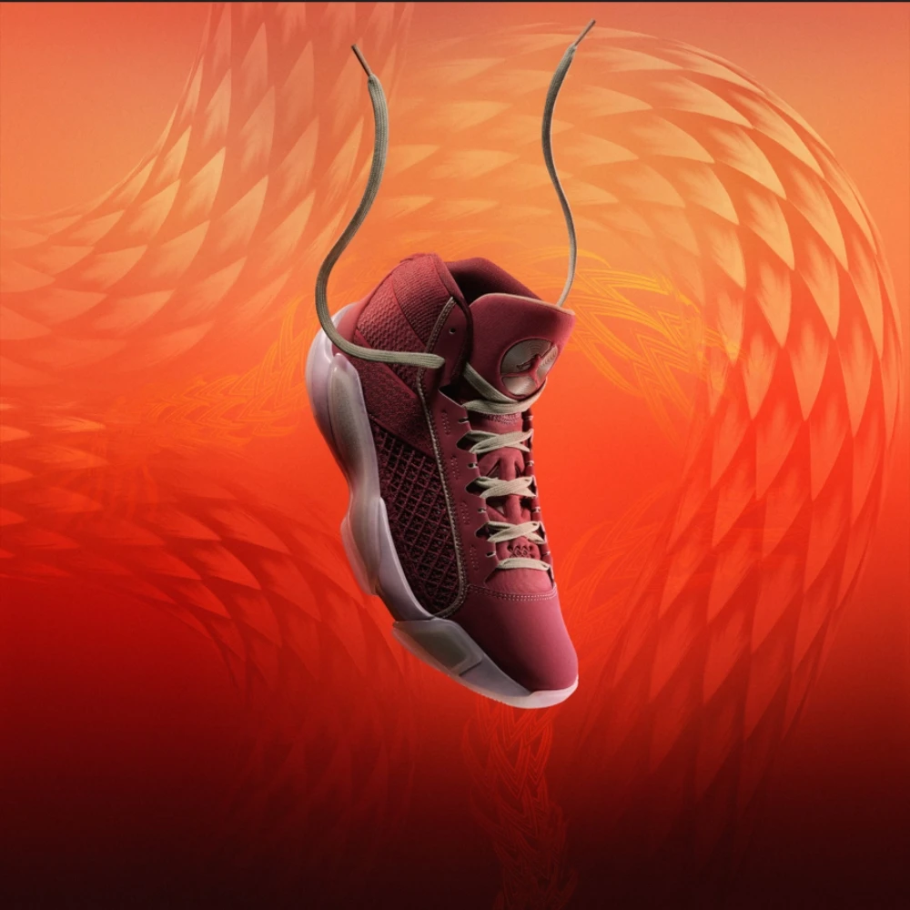 Nike/耐克【万象城JD专享】AIRJORDAN38高帮缓震篮球鞋 FQ8896600