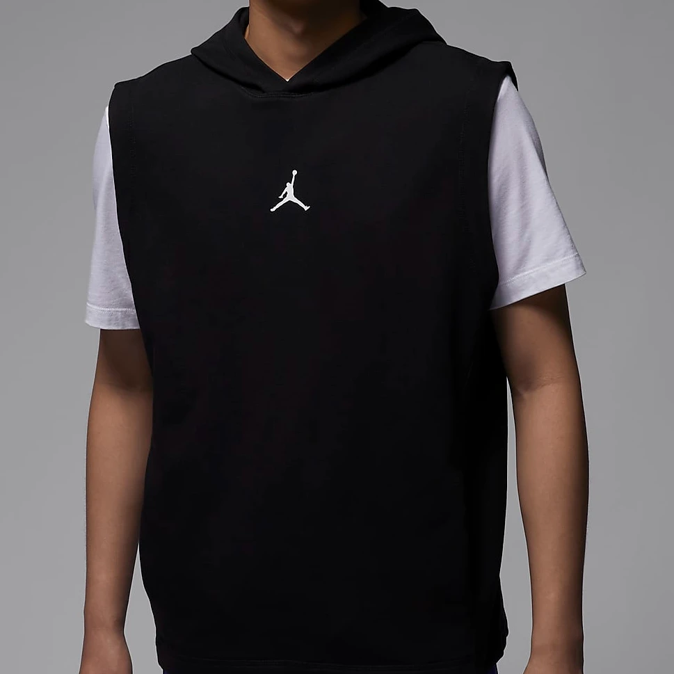 NIKE/耐克【邯郸万象汇NK专享】Jordan纯色连帽无袖背心 DZ0572010