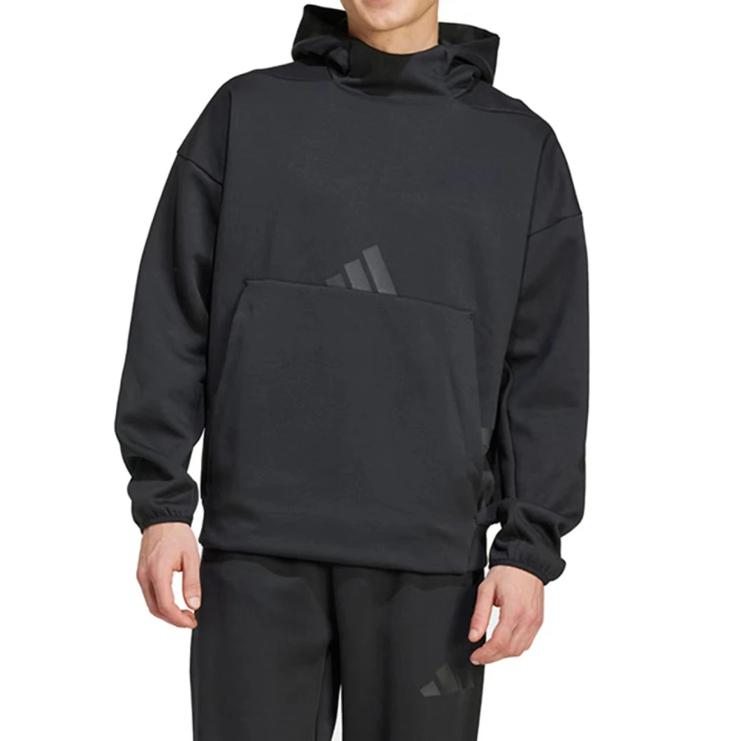 adidas/阿迪达斯【未来石AD】男子秋季运动休闲连帽卫衣 JE7537