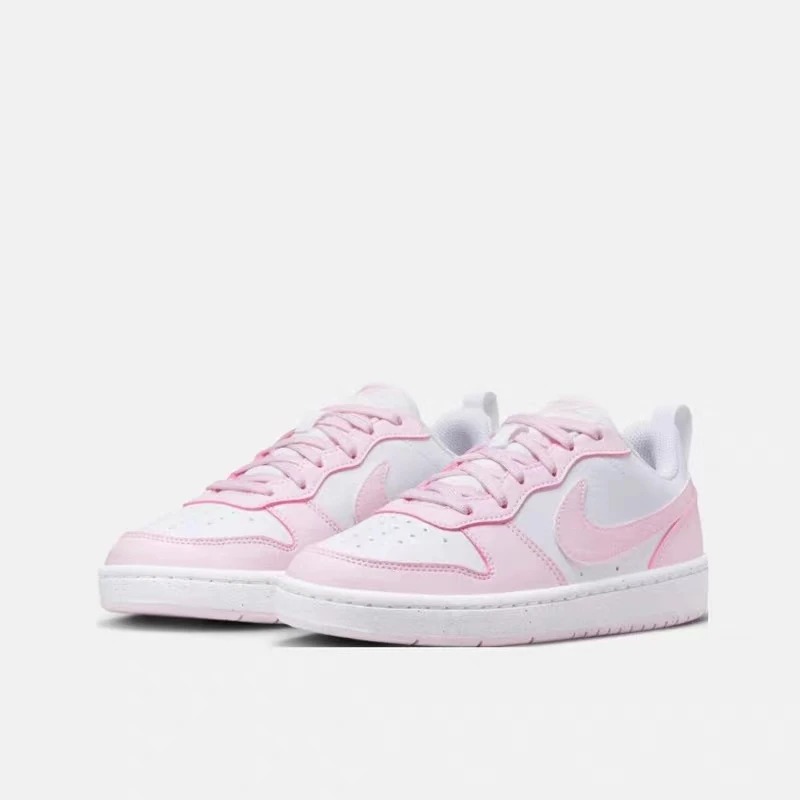 Nike/耐克女COURT粉白低帮运动休闲鞋 DV5456105 #HB