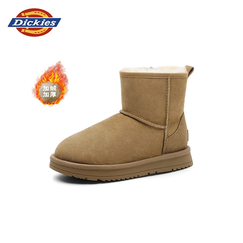 【达人专属】Dickies儿童冬季舒适防滑软底儿童鞋保暖加绒雪地靴79
