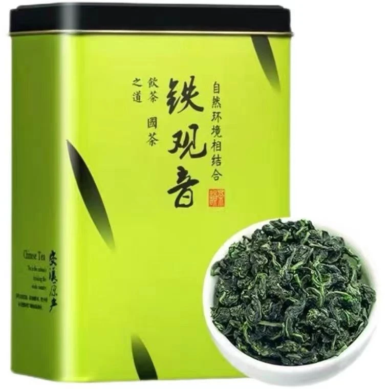 新茶安溪铁观音 乌龙茶 兰花香浓香型性价比口粮茶100克罐装茶叶