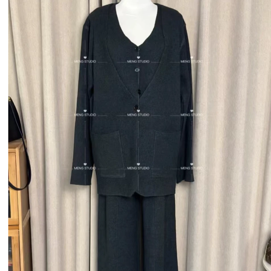 MM老钱澳毛轻奢套装