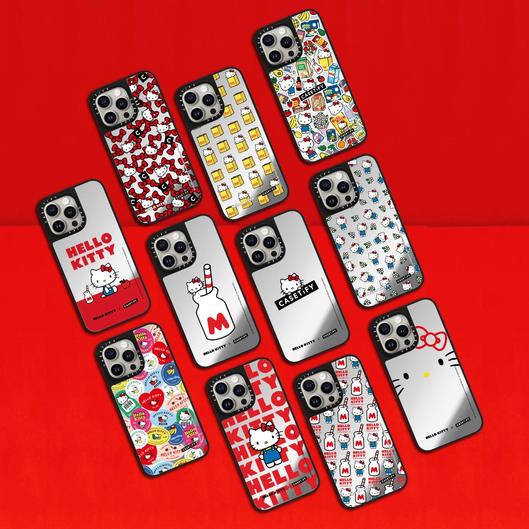 casetify经典hellokitty手机壳适用iPhone16/15/14/13/12/Pro/Max