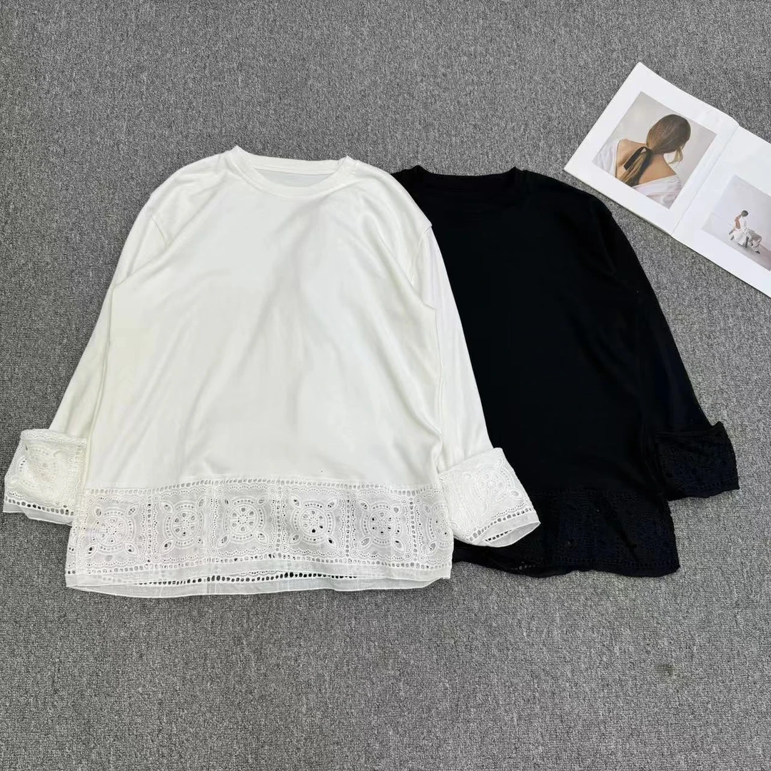 【周周家】M2823濮院秋季圆领套头纯色女士休闲时尚街头风