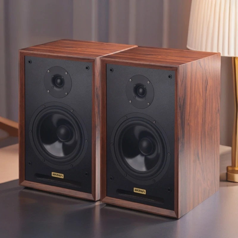 发烧级hifi书架箱8寸二分频无源音箱高保真音质设计好推耐听 DS8