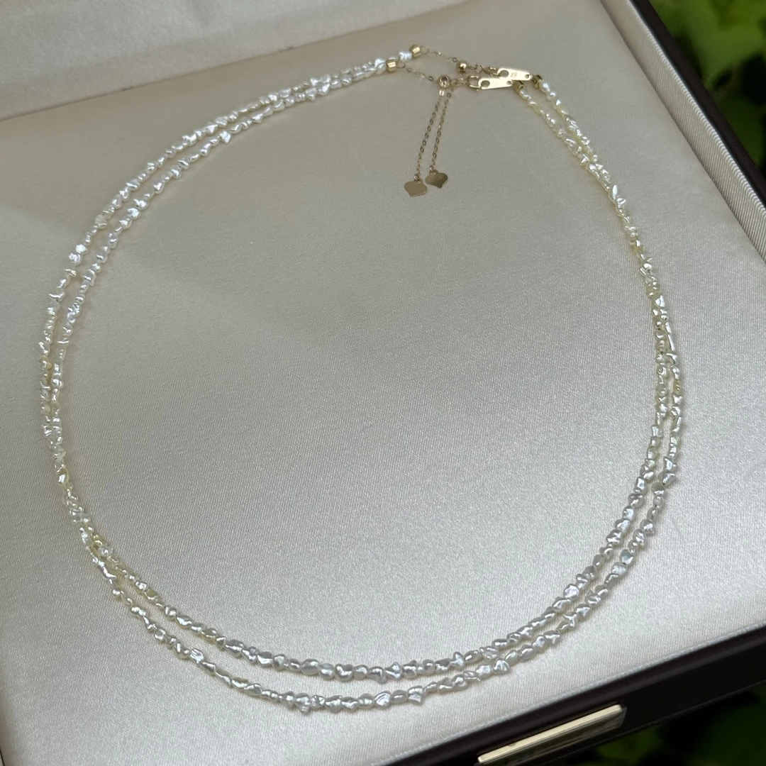 【小彤专属】【好运星临】18k海水keshi链（多样性发货/发一）RY8075