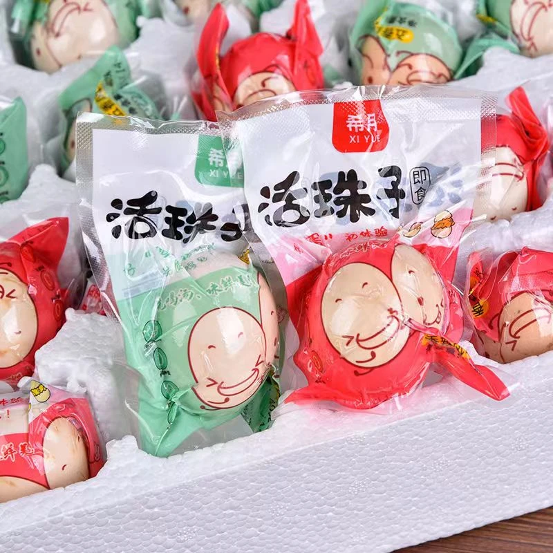 批发320个新鲜活珠子 鸡胚蛋新鲜五香味正宗即食麻辣钢化蛋香辣味