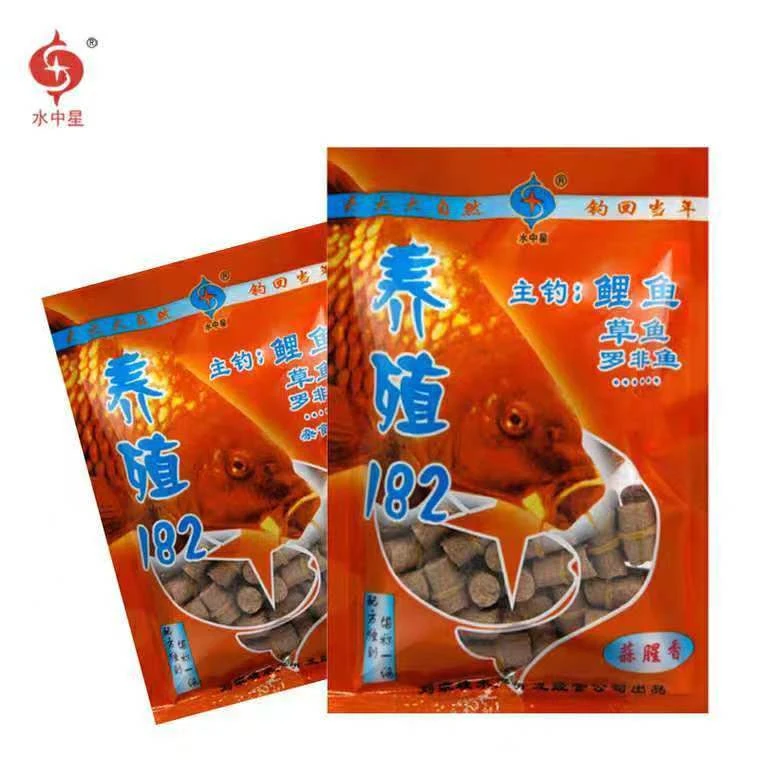 水中星皮筋颗粒打窝养殖182颗粒35g挂钩颗粒鱼饵钓饵颗粒状钓鱼