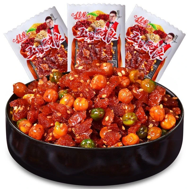 佳龙五谷杂粮辣条零食麻辣儿时8090后怀旧零食大礼包小吃休闲食品