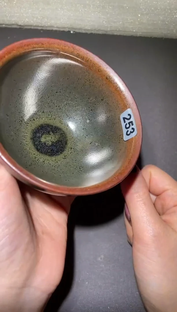 【闪购商品】磨底柴烧建盏253