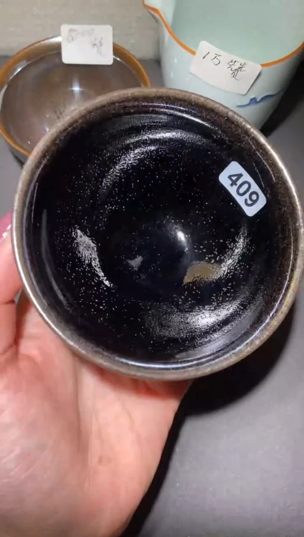 【闪购商品】磨底柴烧建盏409