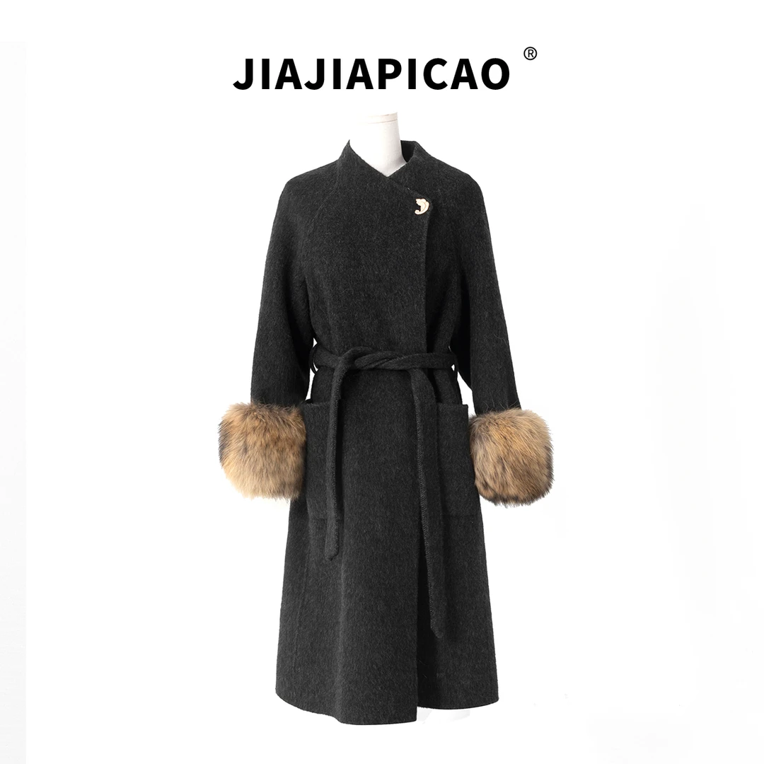 【YY】佳佳推荐  气质大衣外套/23588