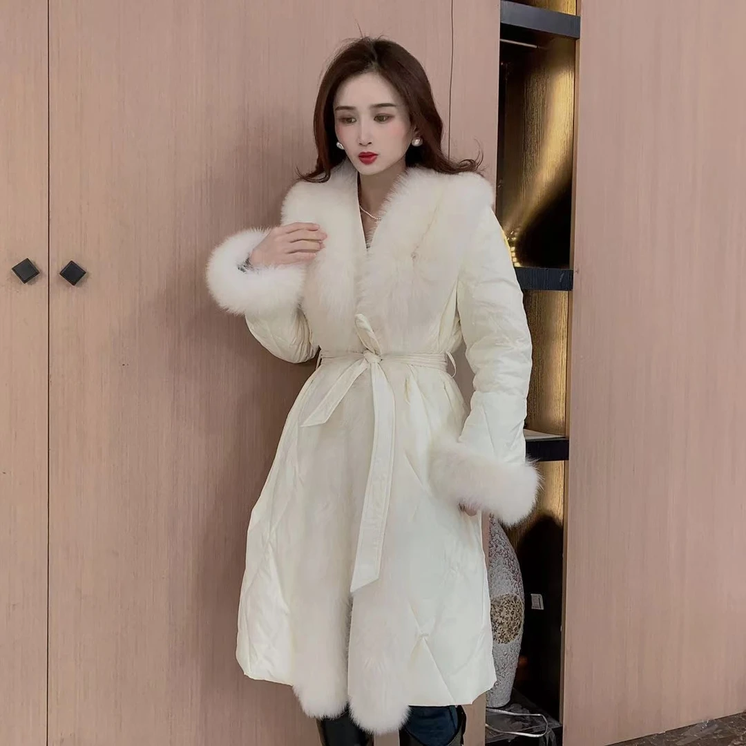 【GS】长款大毛领轻奢鹅绒服/359